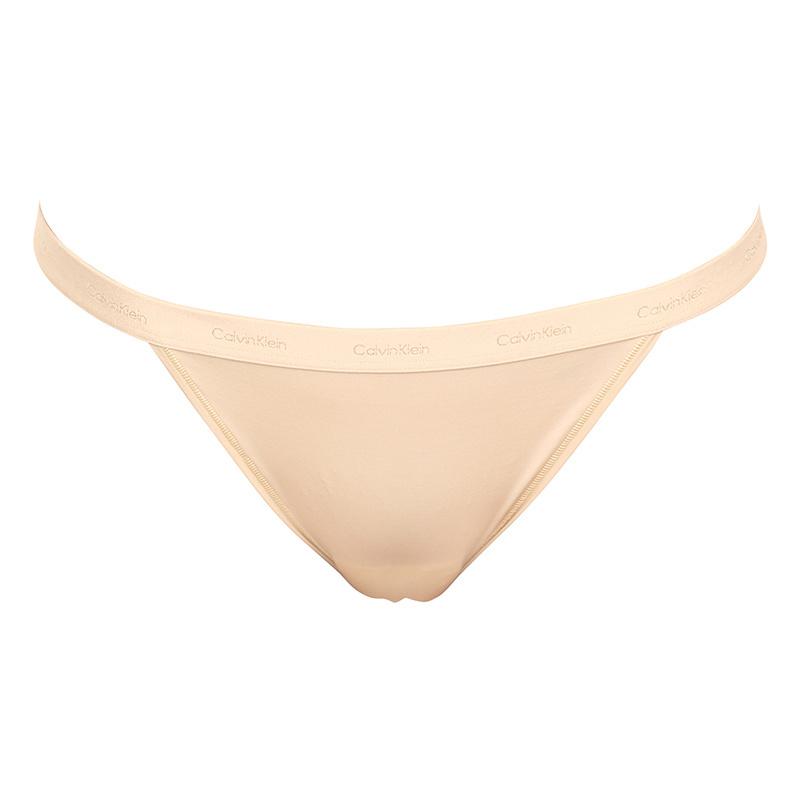 Dámské kalhotky Calvin Klein žluté (QF6760E-ACK) XS