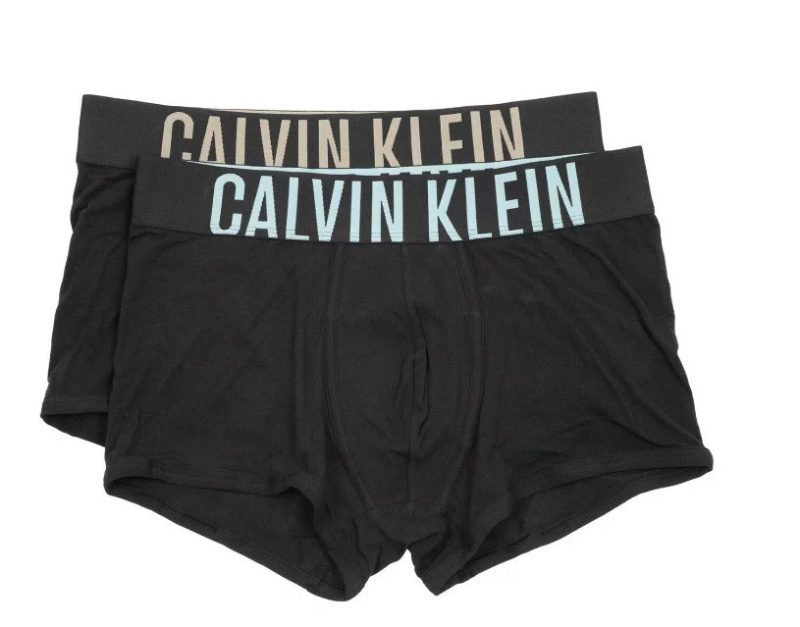 Pánské boxerky 2pack NB2602A  6HF černá - Calvin Klein černá M