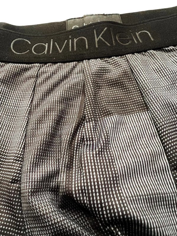 Pánské trenýrky NB3008A 5SU černá- Calvin Klein černá XL