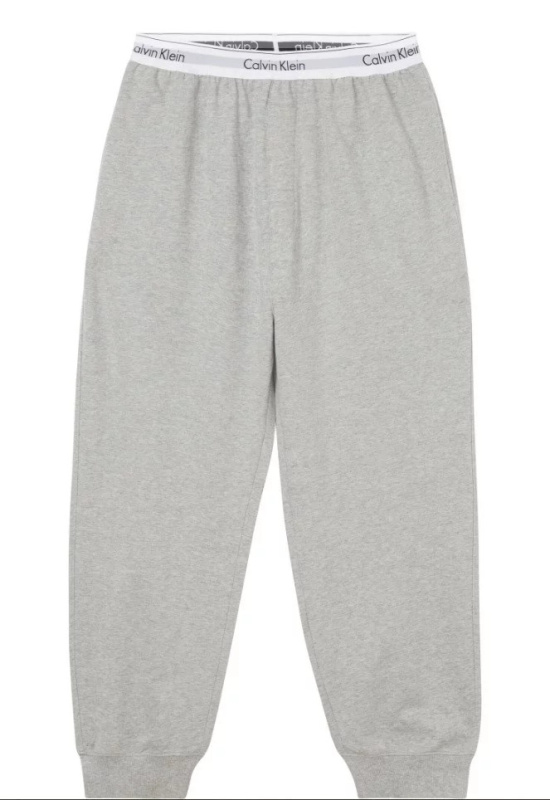 Pánské tepláky NM2302E P7A šedá - Calvin Klein šedá L