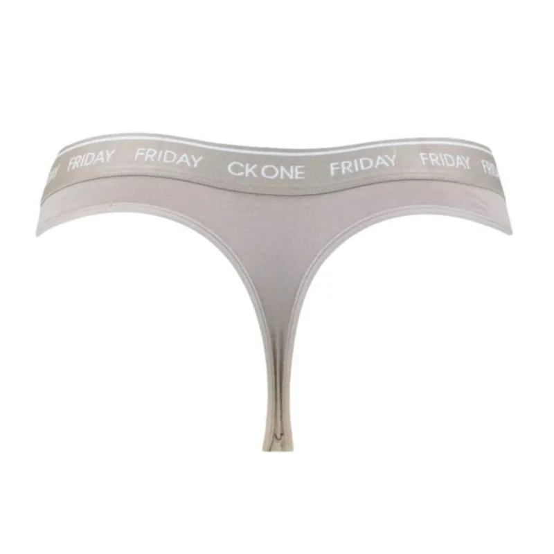 Calvin Klein Tanga 7Pk W 000QF5937E Dámské s