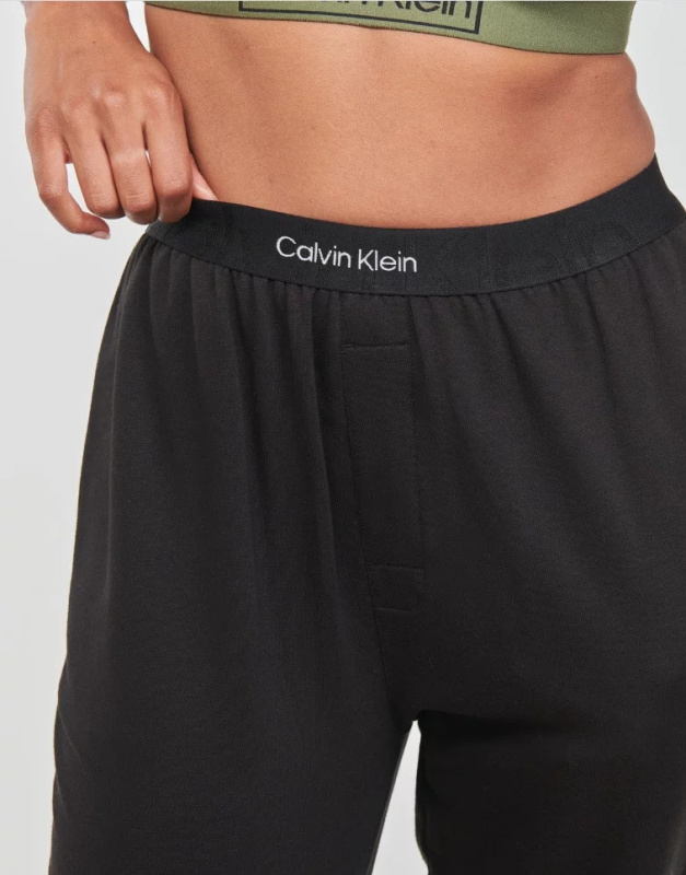 Dámské pyžamové kalhoty QS6922E UB1 černá - Calvin Klein černá XS