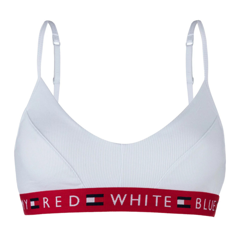 Dámská sportovní podprsenka UW0UW01589-100 - Tommy Hilfiger L