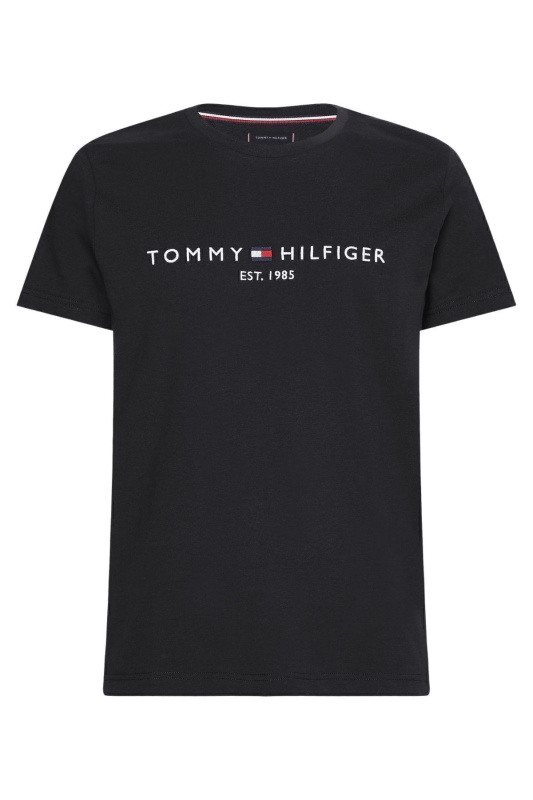 Černé pánské tričko Tommy Hilfiger - Pánské