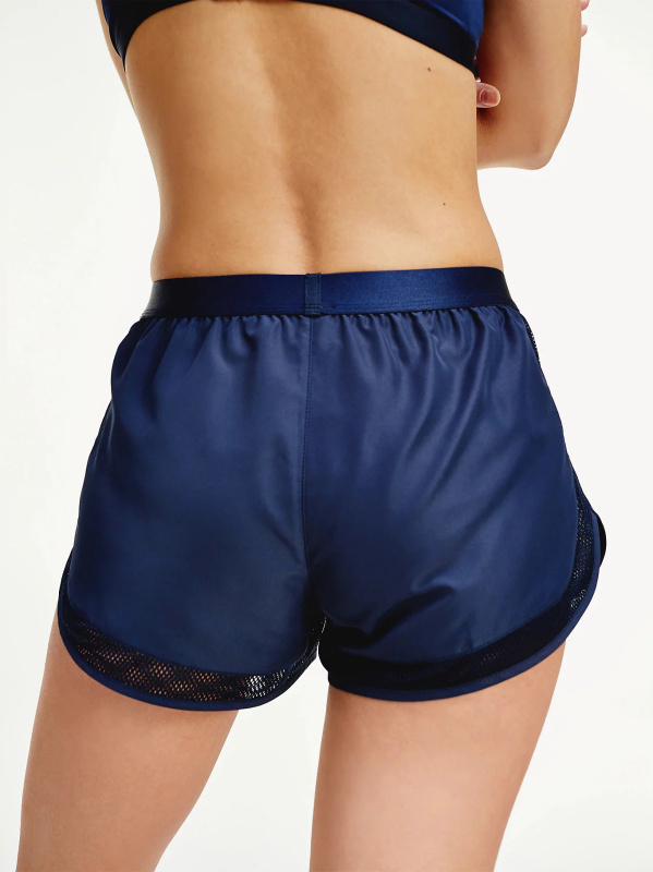 Dámské šortky UW0UW02153-CUN modrá - Tommy Hilfiger S Modrá