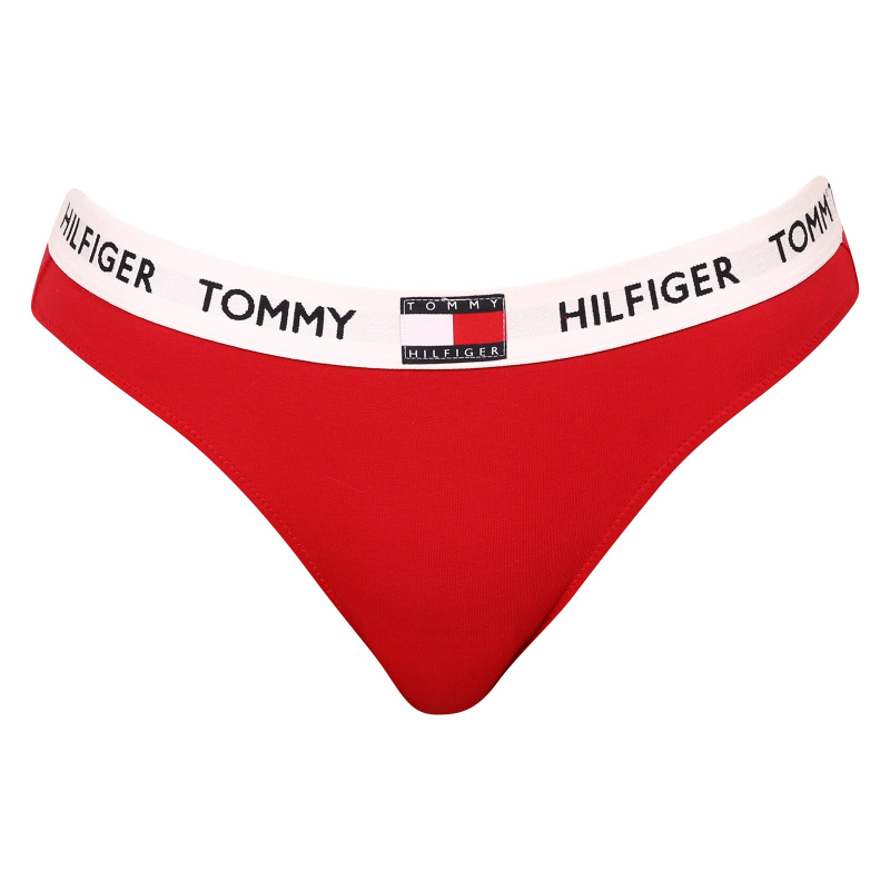 Dámské kalhotky Tommy Hilfiger červené (UW0UW02193 XCN) S