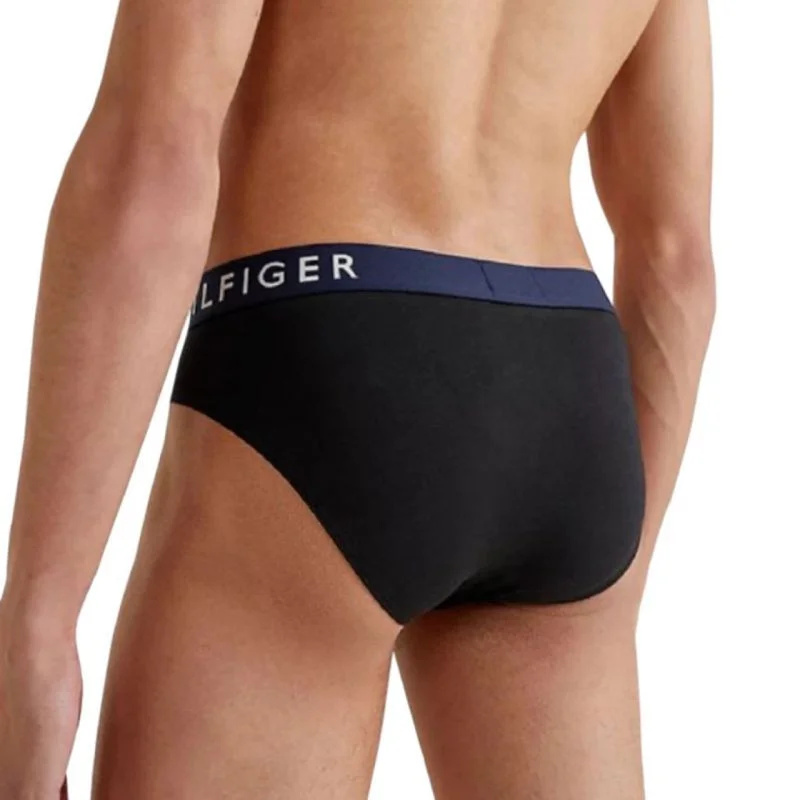 3PACK pánské slipy Tommy Hilfiger černé (UM0UM01227 0R9) S