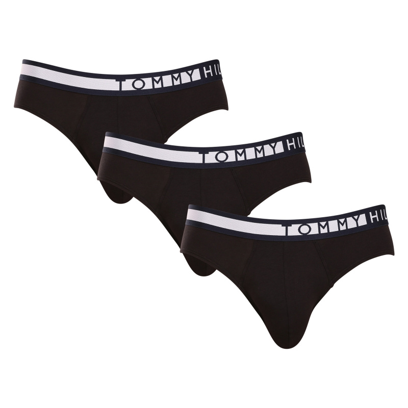 3PACK pánské slipy Tommy Hilfiger černé (UM0UM01227 0R9) S