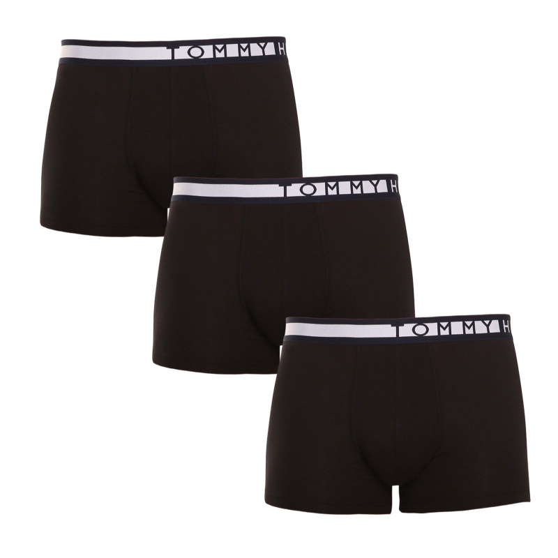 3PACK pánské boxerky Tommy Hilfiger černé (UM0UM01234 0R9) M, trenky / trenýrky