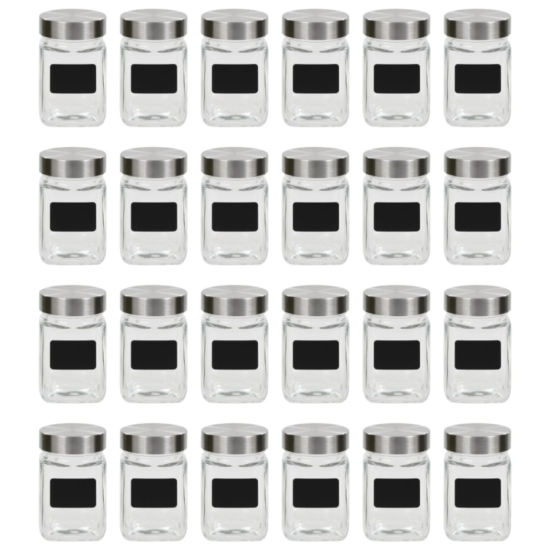 Dózy Na Potraviny S Etiketou 24 Ks 300 Ml - 12