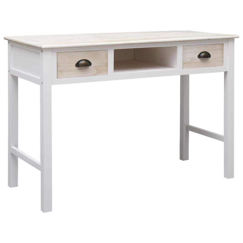Konzolový Stolek 110 X 45 X 76 Cm Dřevo - Černá