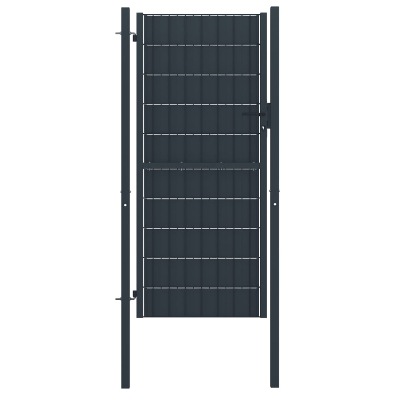 Plotová Branka Pvc A Ocel - Zelená / 100 x 124 cm