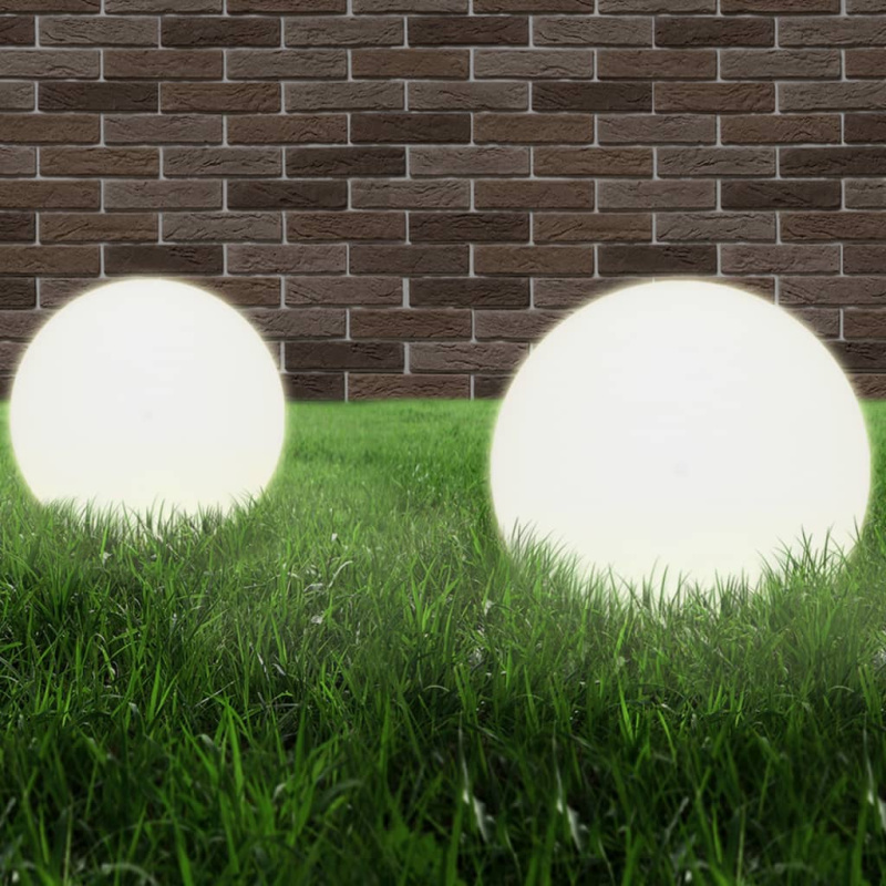 Kulovité Led Lampy 2 Ks Koule Pmma - 4 / 20 cm