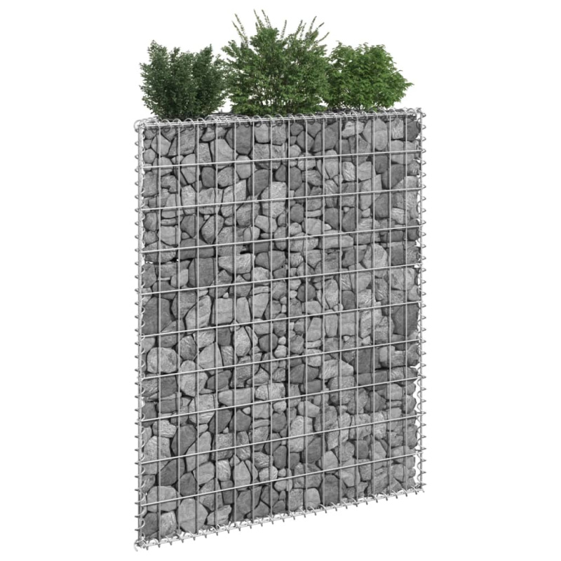 Trapézový Gabionový Vyvýšený Záhon Pozinkovaná Ocel 80X20X100Cm - 100 x 20 x 100 cm