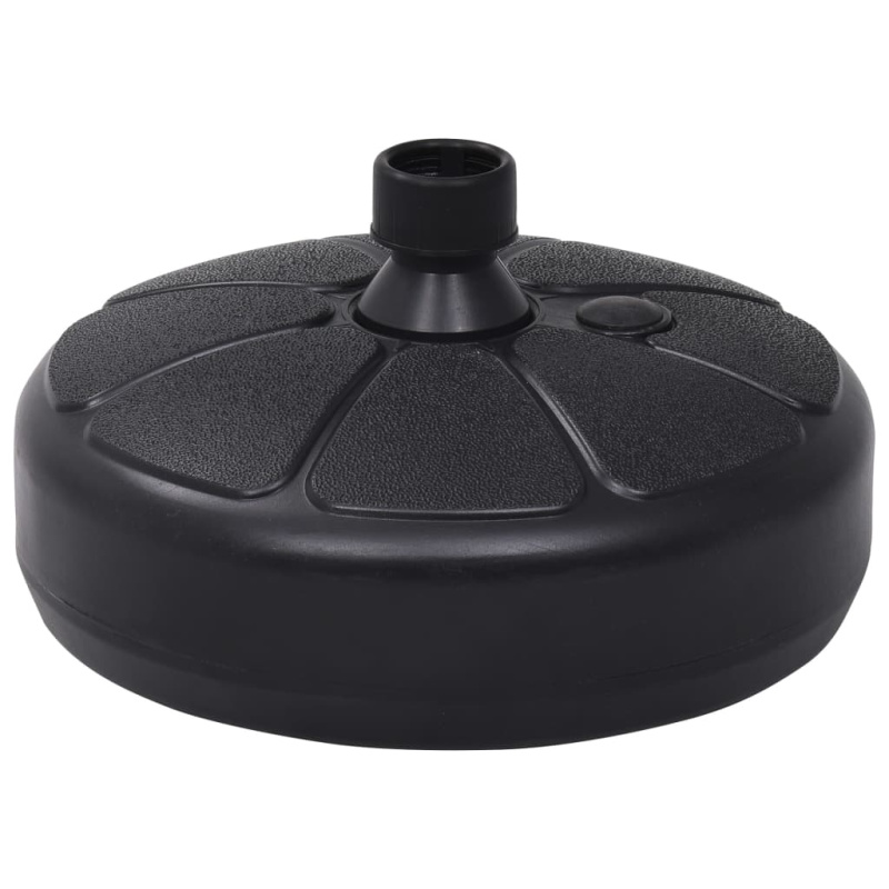 Stojan Na Slunečník Plněný Vodou/Pískem 15 L Černý