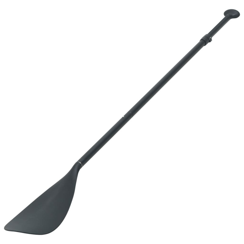 Pádlo Na Paddleboard 215 Cm Hliník Černé