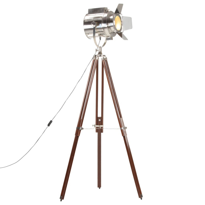 Stojací Lampa Na Stativu Masivní Mangovníkové Dřevo 180 Cm
