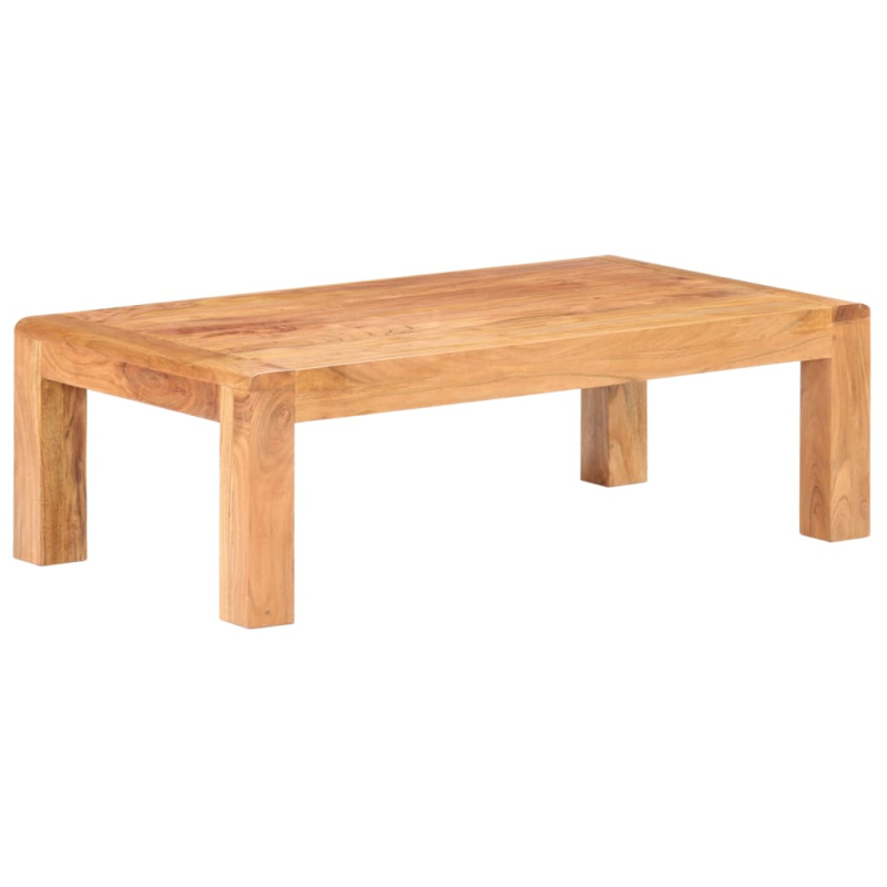 Konferenční Stolek 110 X 60 X 35 Cm Akácie S Medovým Povrchem