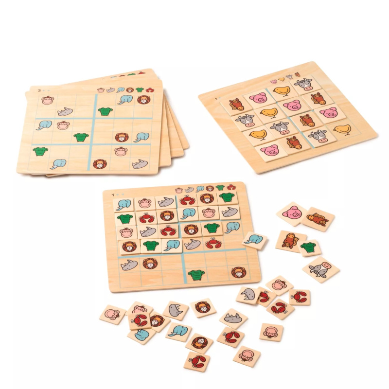 Toys for life - Sudoku, zvířátka Montessori