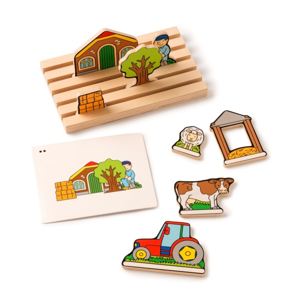 Toys for life - Hra prostorové vnímání Montessori