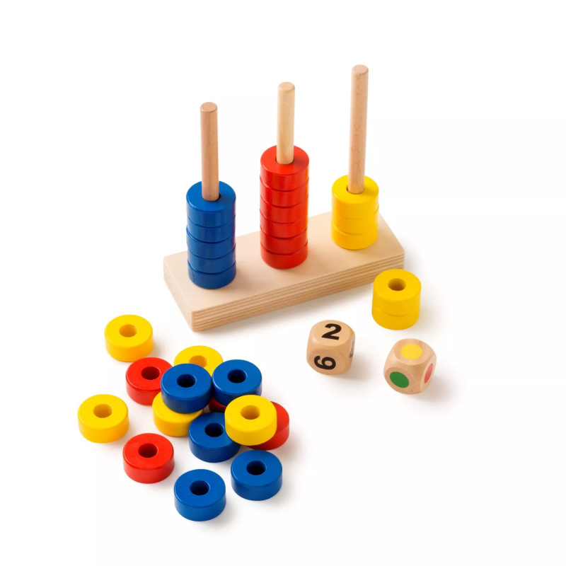 Toys for life - Učíme se stavět a počítat Montessori