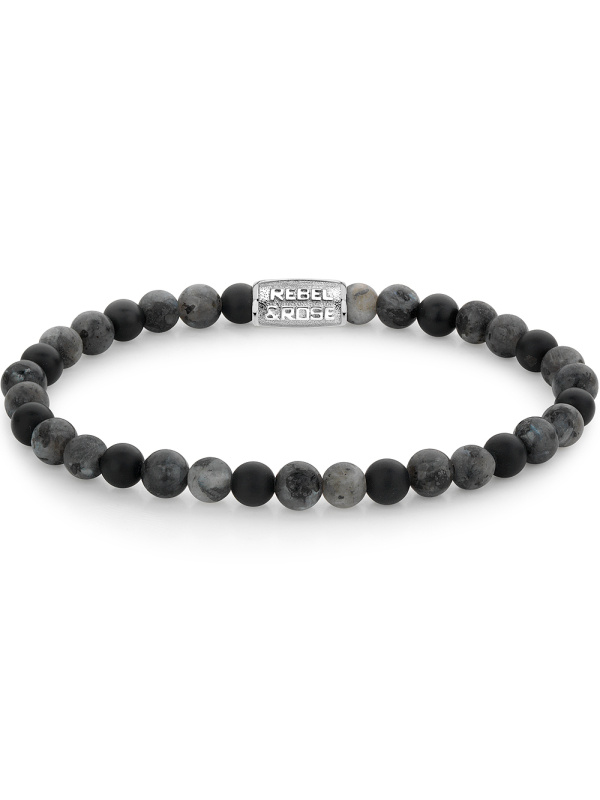 Rebel & Rose RR-60084-S-XS Ladies náramek - Grey Rocks
