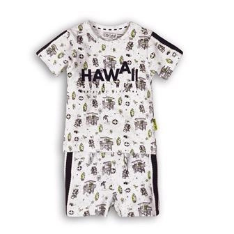 Dětský letní set DIRKJE C-SO BRIGHT Lifeguard, bílo-námořní