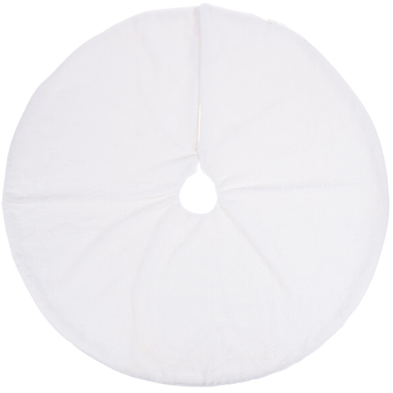 Home Styling Collection Kryt na vánoční stromek, Ø 90 cm bílý