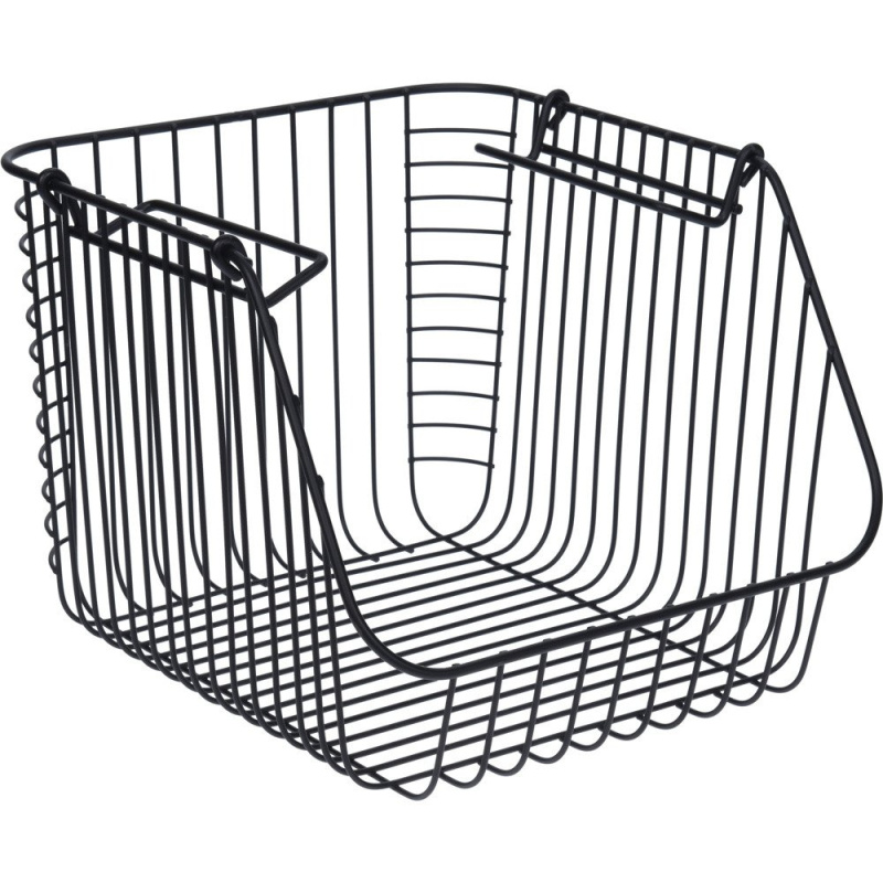 EH Excellent Houseware DekorStyle Drátěný koš na drobnosti černý C80651600 černá