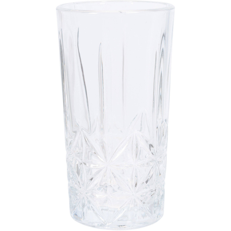 EH Excellent Houseware Sada nápojových sklenic, 300 ml, 4 kusy transparentní
