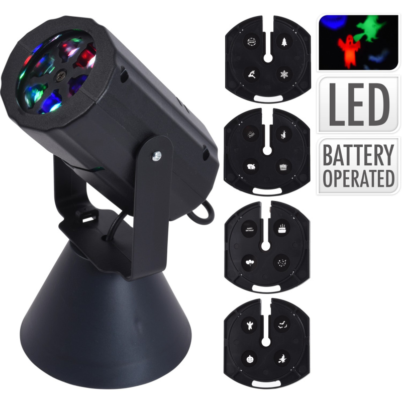 Koopman 3D laserový LED projektor 157 x 105 x 178 mm