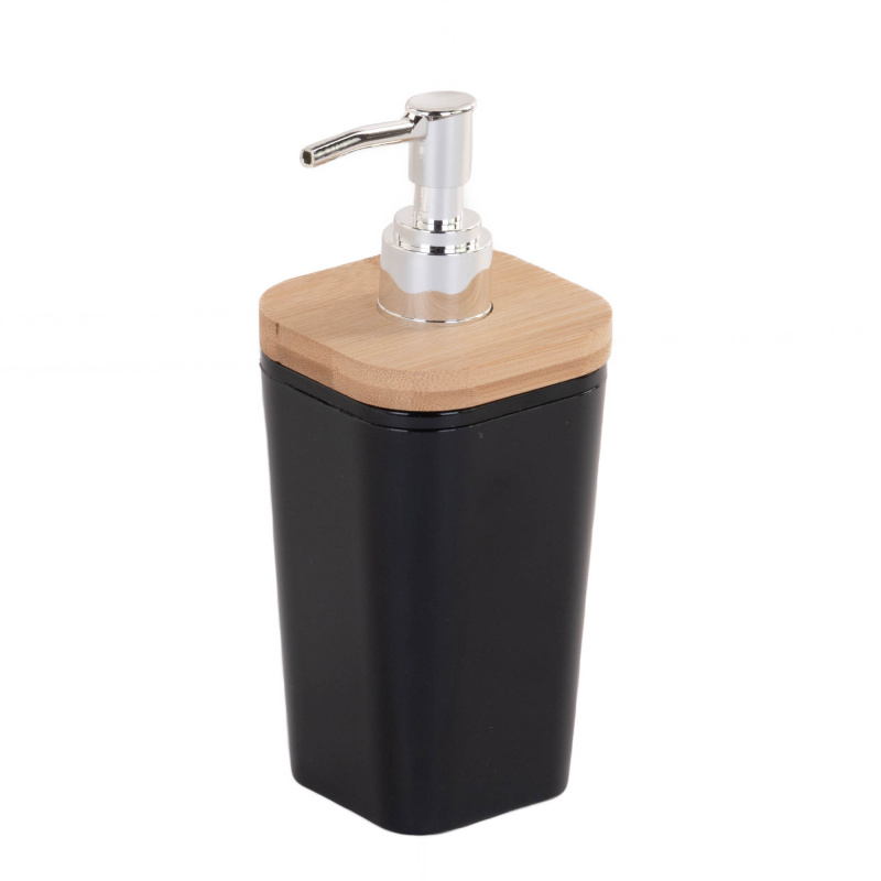 Bathroom Solutions Dávkovač mýdla s bambusem černá