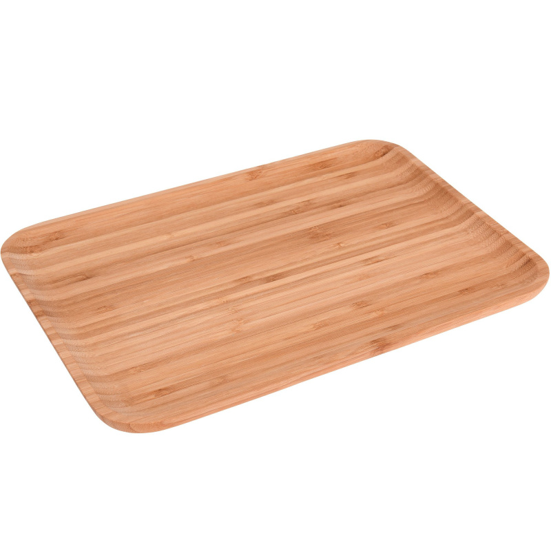 EH Excellent Houseware Podnos na ovoce, 33x23 cm, bambus hnědý