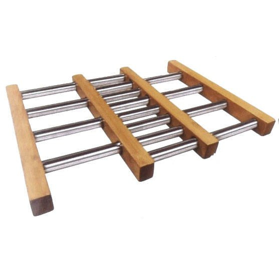 EH Excellent Houseware Nastavitelná podložka pod hnrec hnědý