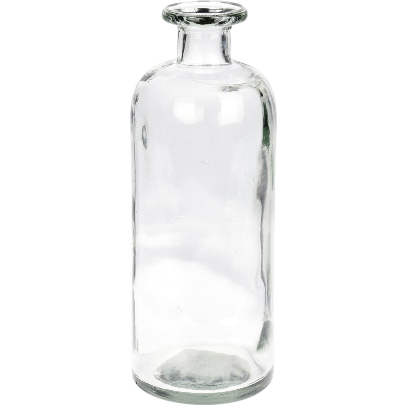 Home Styling Collection Skleněná váza, láhev, recyklované sklo, 1,5 l transparentní