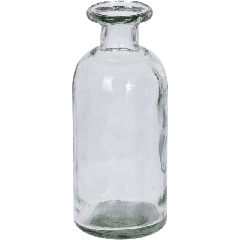 Home Styling Collection Skleněná váza, láhev, recyklované sklo, 700 ml transparentní