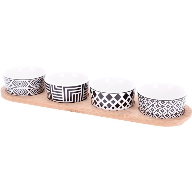 EH Excellent Houseware Excellent Houseware 5dílná sada servírovacích misek vícebarevná