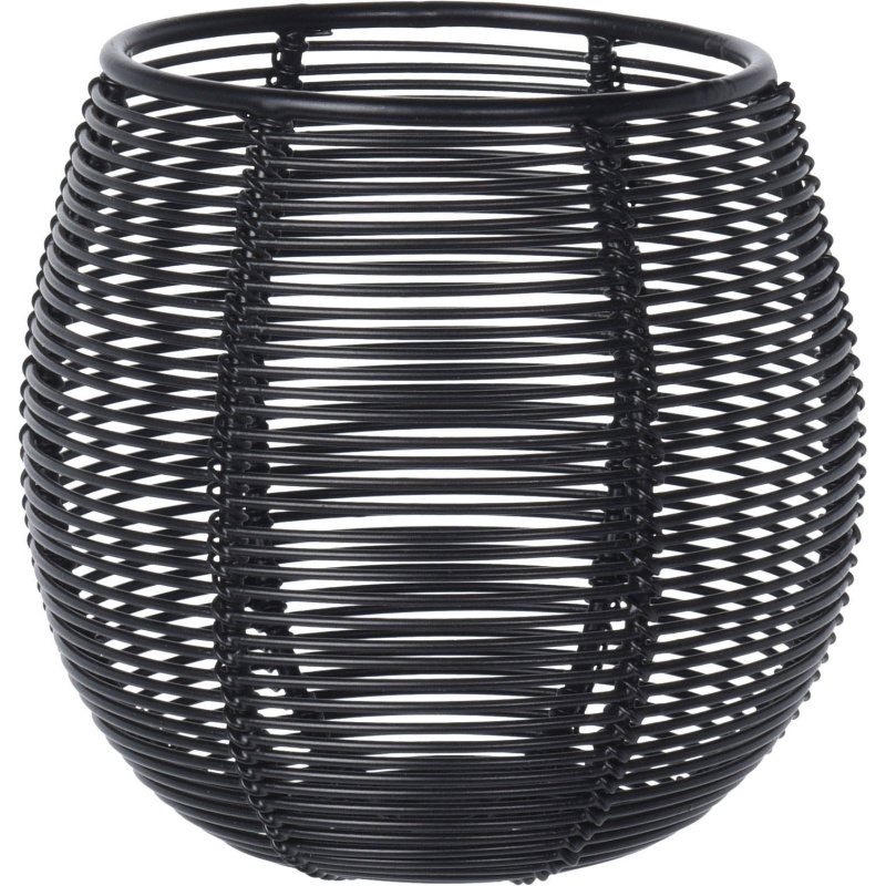 Home Styling Collection Svícen na čajovou svíčku, O 9 cm černá