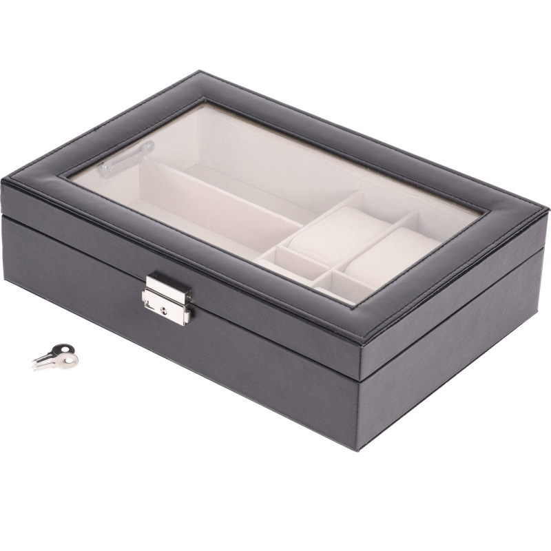 Home Styling Collection Šperkovnice, 31 x 12 cm, černá černá