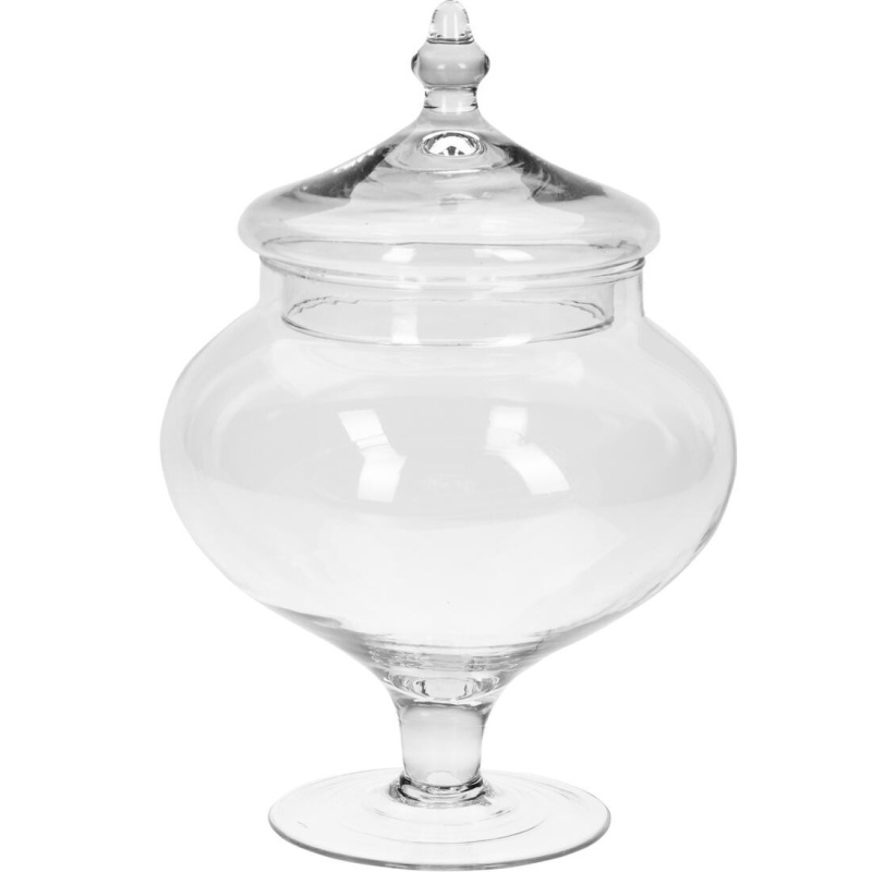 EH Excellent Houseware Skleněná dóza na sušenky RINO transparentní