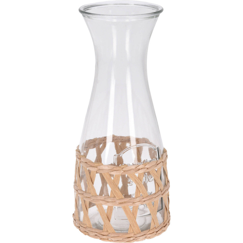 EH Excellent Houseware Skleněná karafa na vodu BASIC, 1,2l transparentní