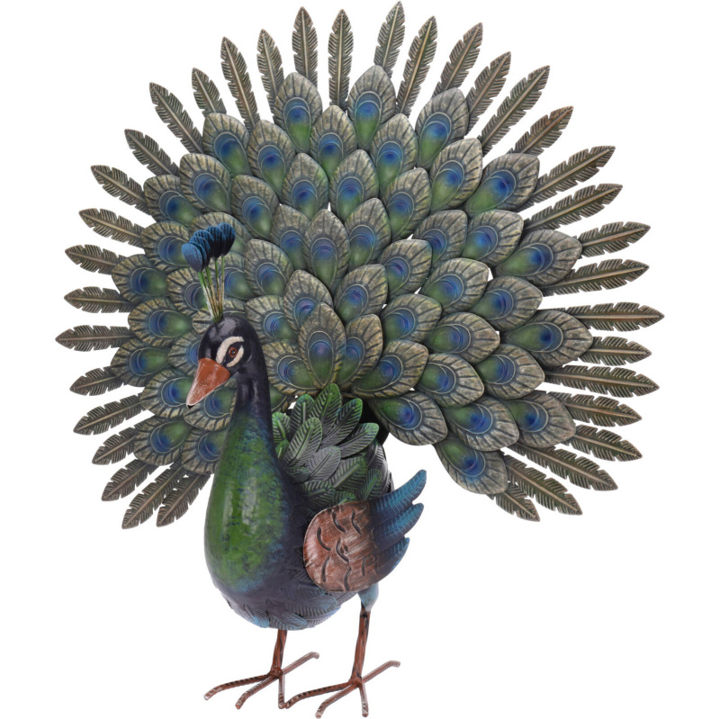 ProGarden Kovová zahradní tlapka, 30 x 65 x 63 cm vícebarevná