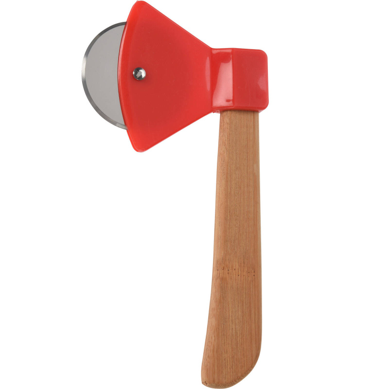 EH Excellent Houseware Nůž na pizzu, červený, nerezová ocel vícebarevná