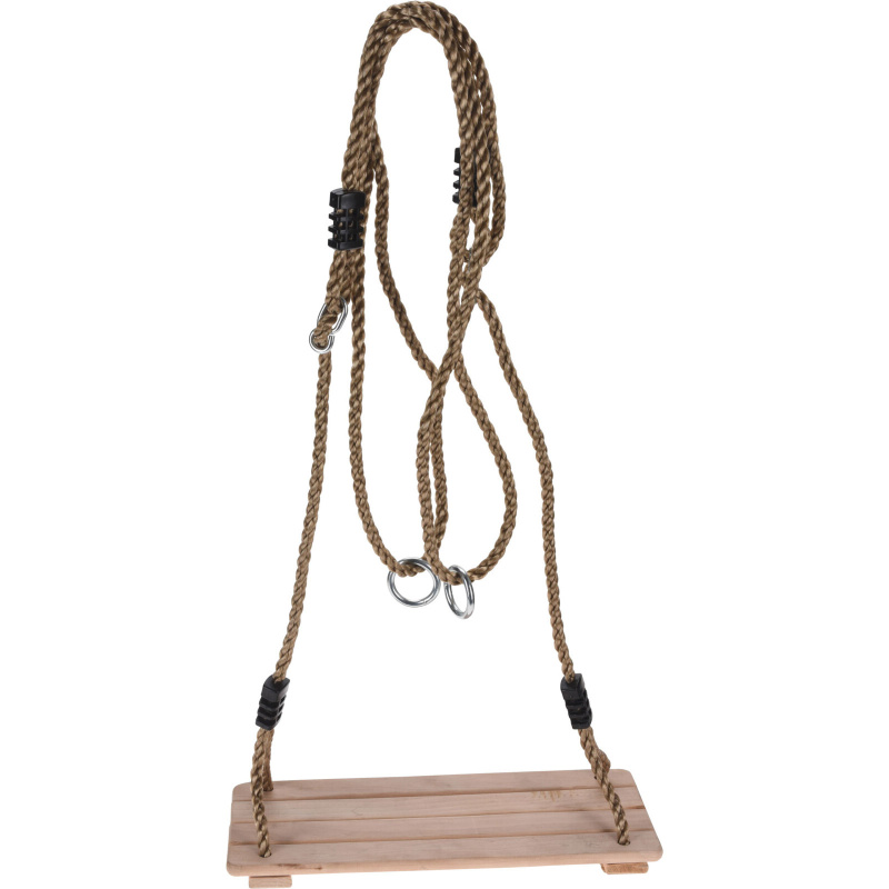 Home Styling Collection Dětská houpačka WOOD, 40 x 16 cm hnědý