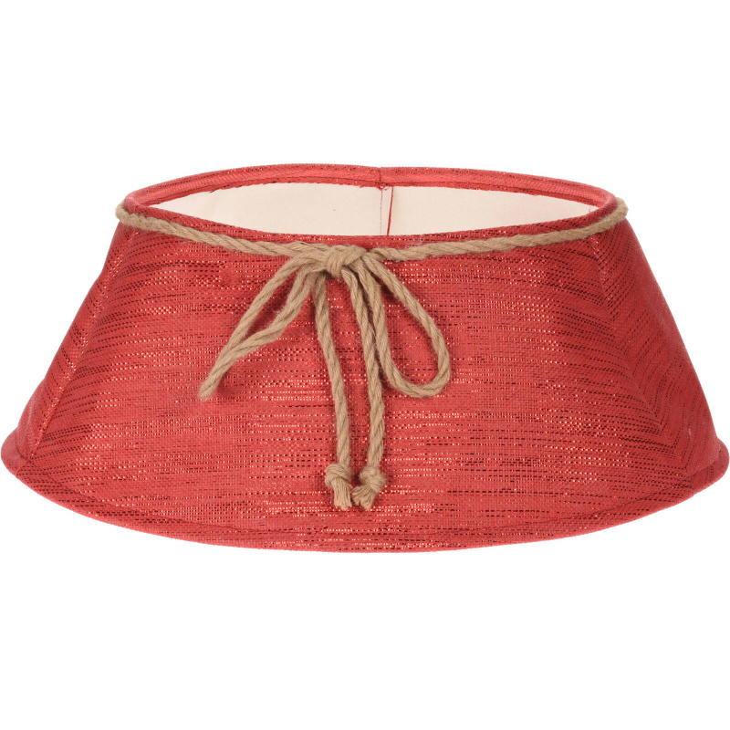 Home Styling Collection Kryt na stojan vánočního stromku, O 40 cm, červený červená