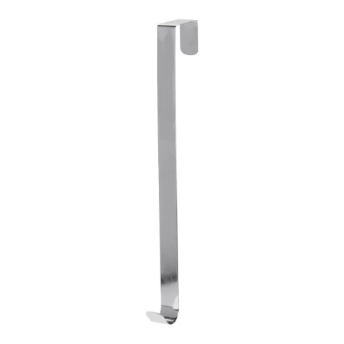 Home Styling Collection Věšák na vánoční věnec, 29 cm stříbrná