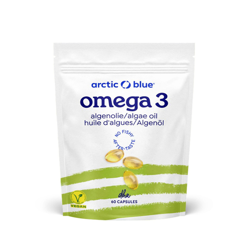 ARCTIC BLUE® Vegan Omega 3 Algae (250mg DHA) - 60 kapslí