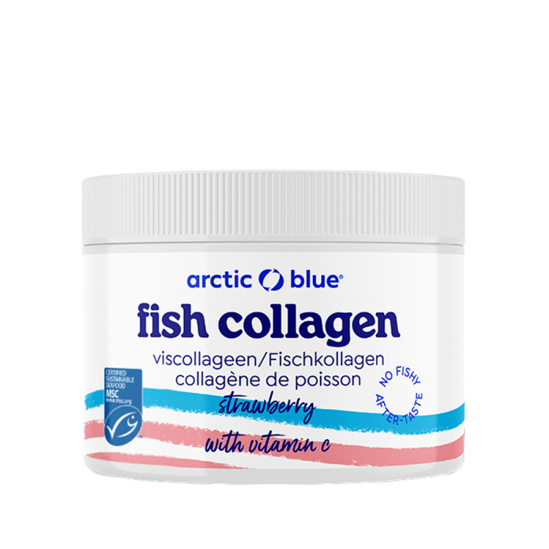 ARCTIC BLUE® Fish Collagen + Vitamin C 150 g - jahoda