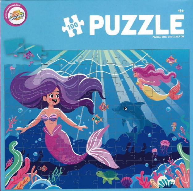 Puzzle Mořské víly 100 dílků