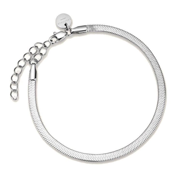 Rosefield Minimalistický ocelový náramek Hádek Toccombo JTBFS3S-J390